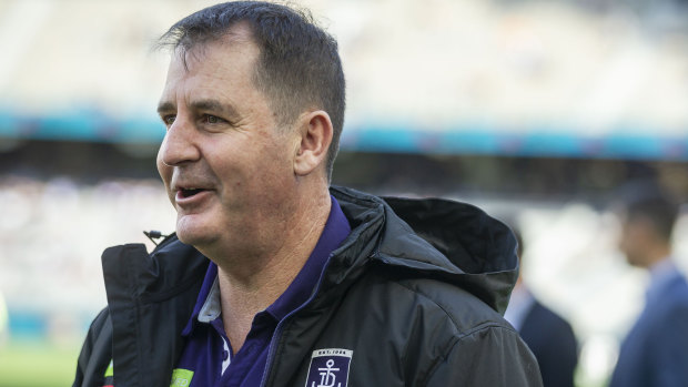 Ross Lyon has had a reasonable start  to 2019 but talk of contract extensions mid-season are premature.