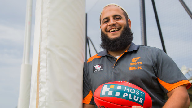 Ali Faraj has been an important part of the Giants' growth in Western Sydney.