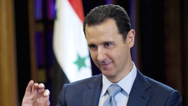 Syrian leader Bashar Assad has presided over a 10-year war.