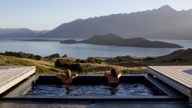 The Aro Ha Wellness Retreat, Glenorchy, South Island, New Zealand.