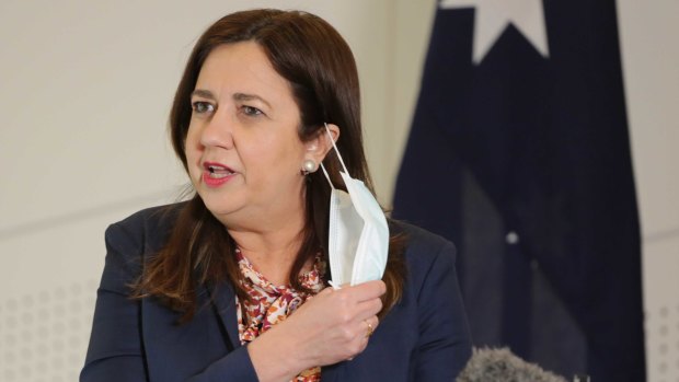 Queensland Premier Annastacia Palaszczuk denied the decision to avoid a lockdown had anything to do with the NRL grand final.