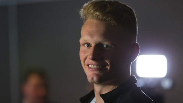It hasn't been all smiles this year for Adam Treloar.