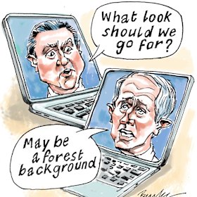 David Cameron and Malcolm Turnbull.