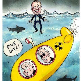 All aboard the submarine AUKUS!