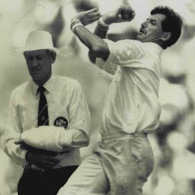 One of a kind: Richard Hadlee rarely gave any quarter.