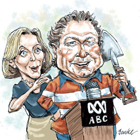 Ita Buttrose and Andrew 'Twiggy' Forrest.