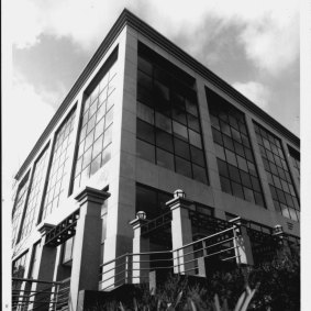 The Pyramid Building Society headquarters at 100 Brougham Street, Geelong.