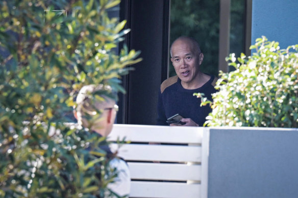 Charlie Teo at his Pagewood home.