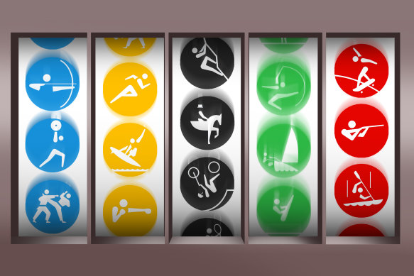 Introducing the random pentathlon.