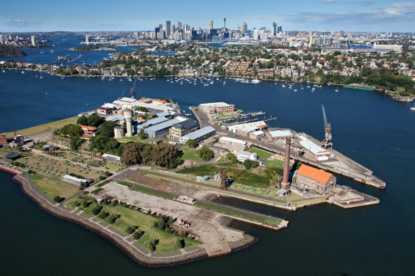 Cockatoo Island is one of the sites that belongs to the Sydney Harbour Federation Trust.