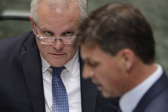 Prime Minister Scott Morrison and Energy Minister Angus Taylor face Parliament on Thursday.