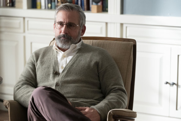 Steve Carell as psychotherapist Alan Strauss in The Patient.