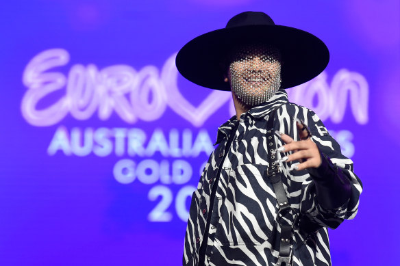 Australia’s Eurovision representative Sheldon Riley.