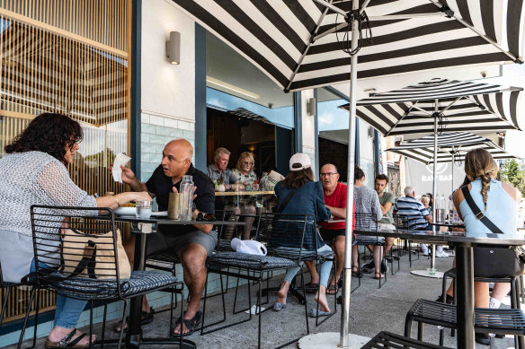 Cafes in suburbs from Bondi to Bankstown have benefited from having residents work from home.