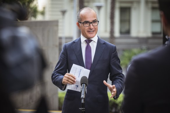 James Merlino, Victoria’s minister for education and mental health.