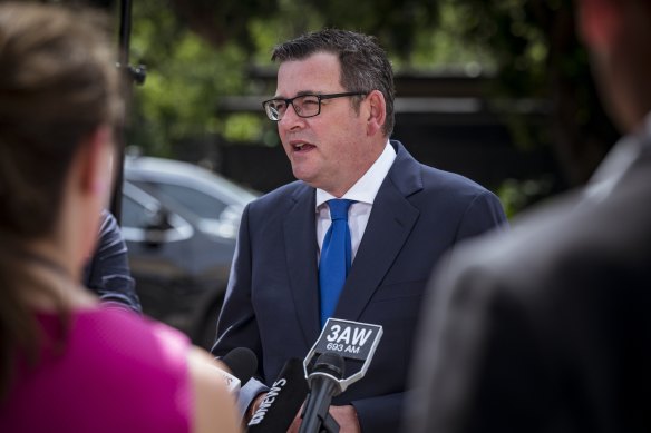 Victorian Premier Daniel Andrews.