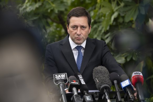 Matthew Guy’s return has halved the gap between the leaders of the state’s two major parties.