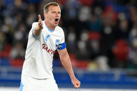 Sydney FC captain Alex Wilkinson and his troops will finish off the AFC Champions League.