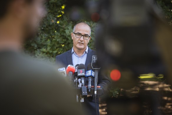Deputy Premier James Merlino served as minister for emergency services between June 2016 and November 2018.