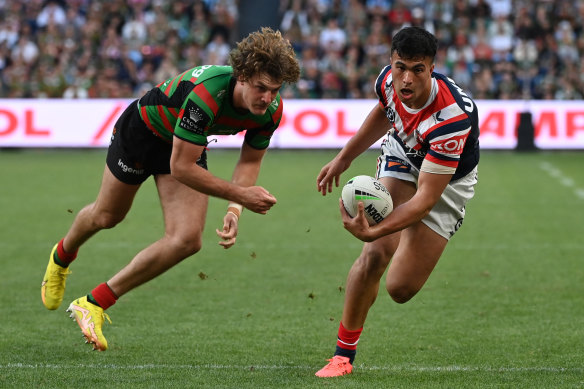 Joseph Suaalii enjoyed a breakout season for the Roosters in 2022.