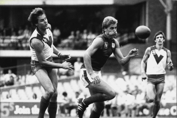 Sydney Swans v Melbourne in 1982.