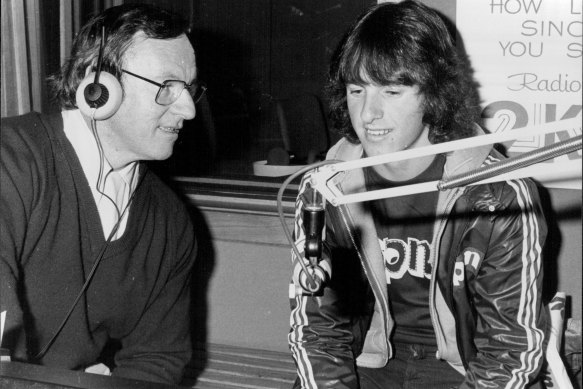 Seventeen year old Esperance transport worker Stan Thornton who found pieces of Skylab in his backyard.