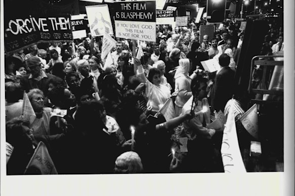 Even in Australia, Christians protested Scorsese’s <i>The Last Temptation of Christ</i>.