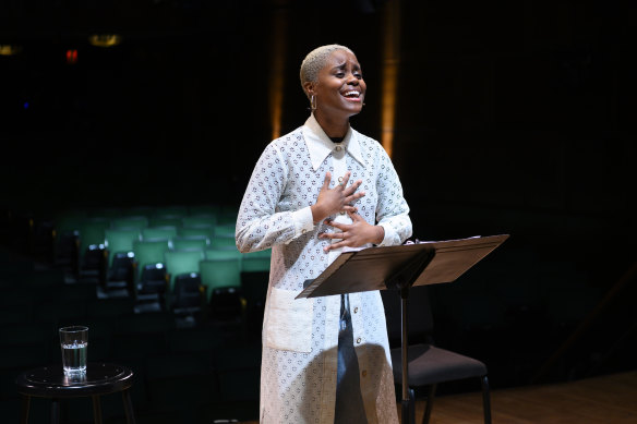 Denée Benton performing the Fever section of the new musical.