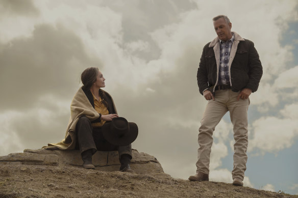 Diane Lane and Kevin Costner's relationship is tenderly drawn in Let Him Go.
