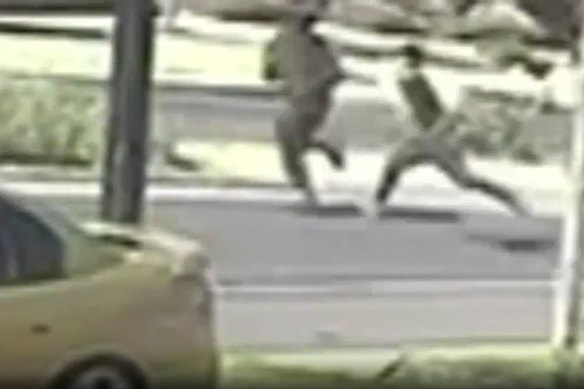 A scene from footage of the alleged attack on a boy in Weir Views.
