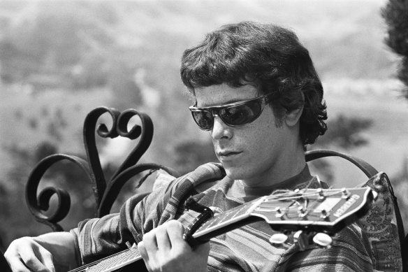 Lou Reed, the restless genius behind the band.