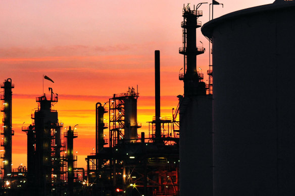 Ampol’s Lytton plant is one of just two oil refineries left in Australia.