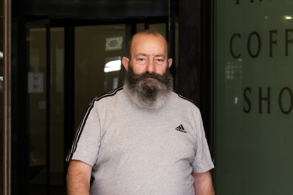 Boghos “Paul” Parizian leaves court last week.
