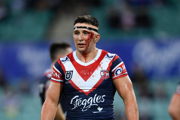 Victor Radley will be a big loss for the Roosters when they open the new Allianz Stadium against bitter rivals South Sydney.