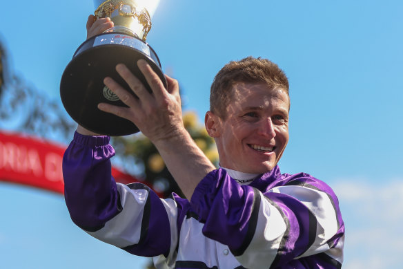 Champion jockey James McDonald will be back riding next Wednesday.