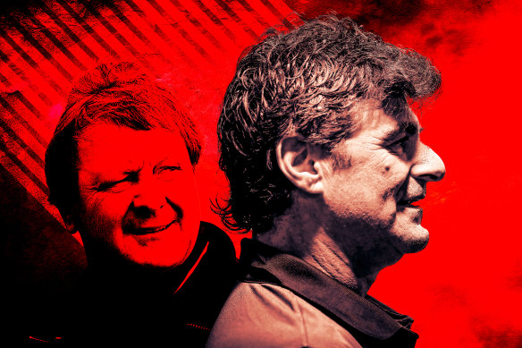 Essendon’s outgoing list boss Adrian Dodoro was discovered by Kevin Sheedy 33 years ago.