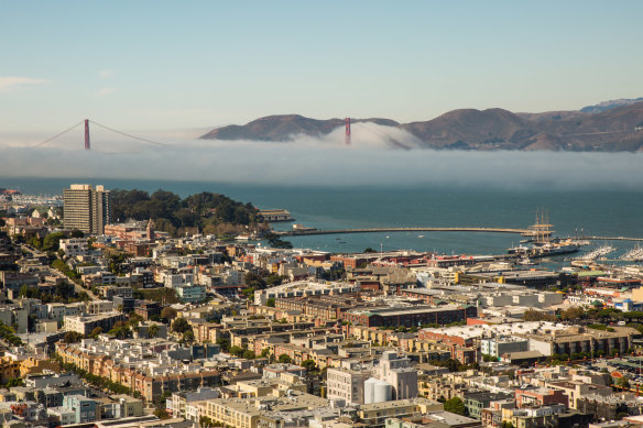 San Francisco Bay has plenty to see after your ship passes under the Golden Gate bridge.
