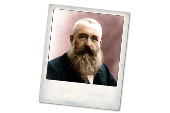 Claude Monet in 1899. His struggle with cataracts was a “torture”.