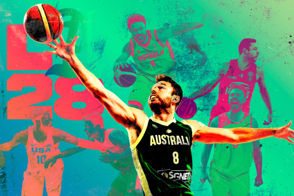 Australian basketballer Matthew Dellavedova is aiming to remain in the national team for Los Angeles 2028.