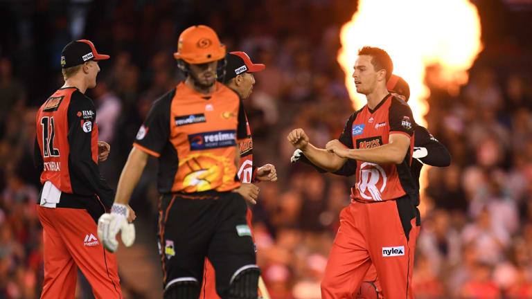 Mitchell Marsh failed with the bat while playing for the Perth Scorchers.