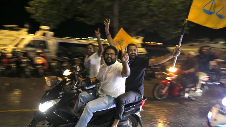 Opposition members had feared that Maldives President Yameen would rig the vote in his favour.