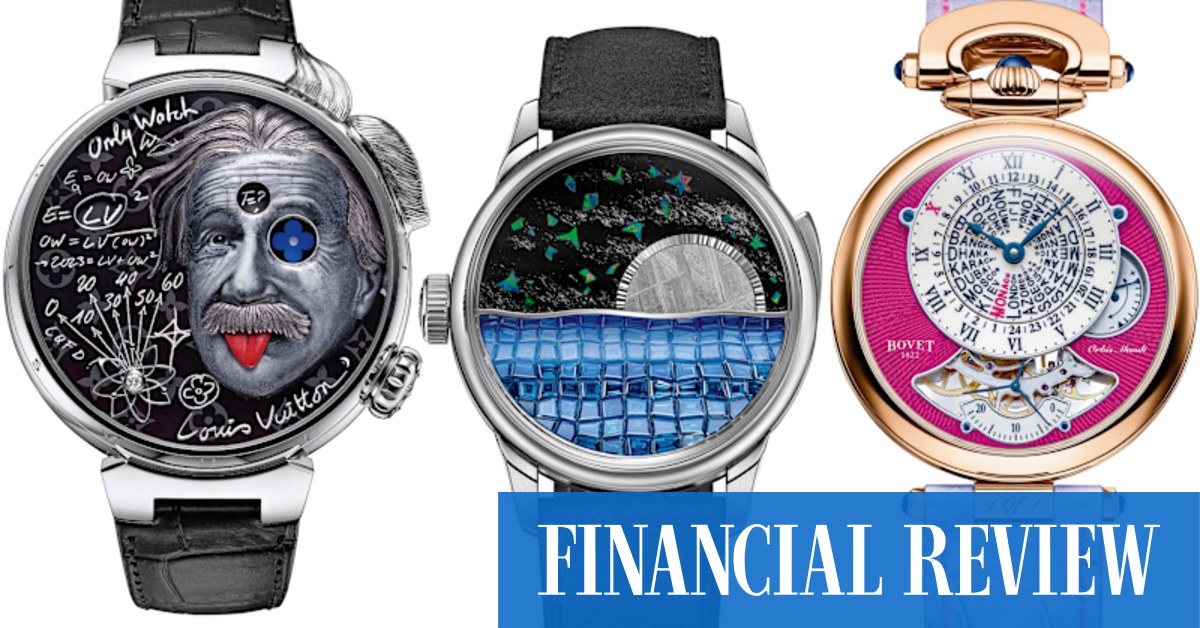 One-off watches by Louis Vuitton, Bell & Ross, Biver, Bovet, Hublot, Ulysse Nardin, Artya and more to be auctioned by Christie's at Only Watch 2023 in Geneva - Vimarsana News