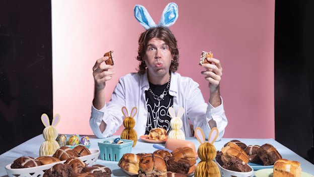 Frank Sweet puts chocolate hot cross buns to the taste test.