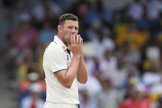 Josh Hazlewood has been ruled out of the first Test in Perth.