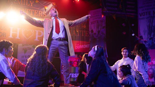 Set in 2017 during Australia’s marriage equality debate, Bearded follows two queer teenagers as they navigate coming out.