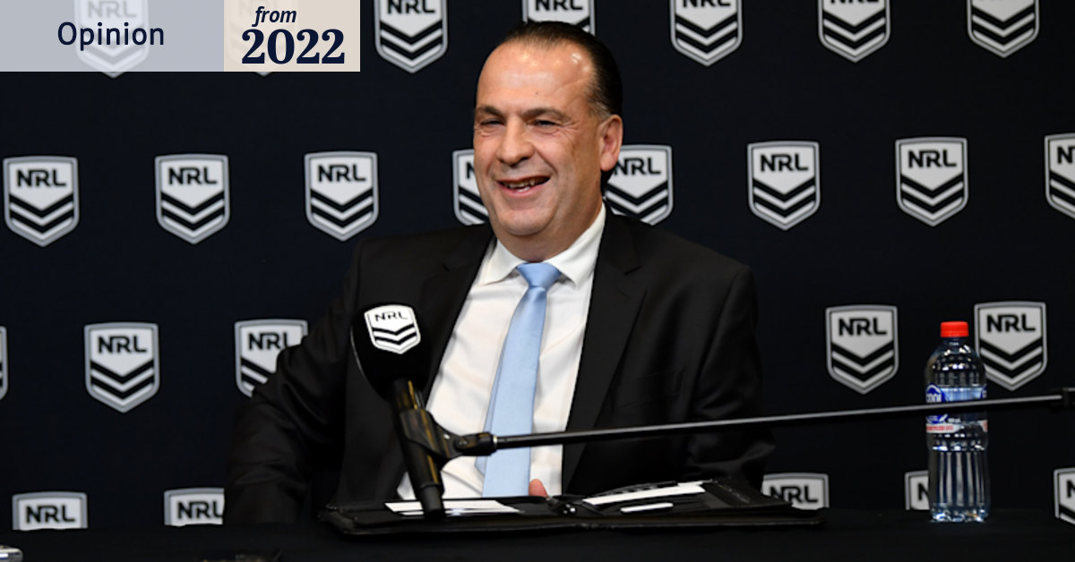 Sport: It’s time for Peter V’landys to choose between rugby league and ...