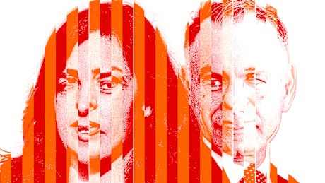 Moira Deeming and John Pesutto.