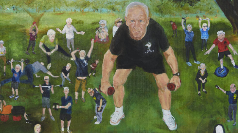 archibald rengarenk kendi kendine portre