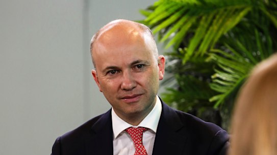 Glasgow awaited: NSW Treasurer and Energy and Environment Minister Matt Kean.
