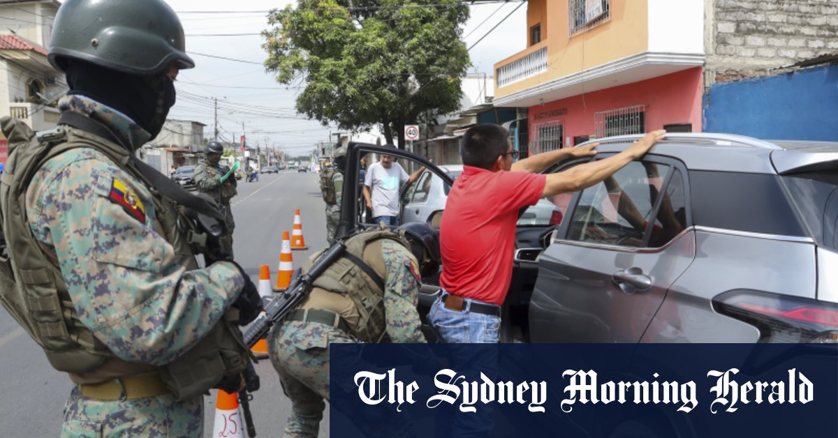 Colombian gang members arrested over Fernando Villavicencio assassination